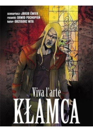 Kłamca Viva larte - Jakub Ćwiek - książka fantasy wyd. 2012