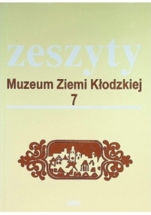 Muzeum ziemi kłodziej 7 - książka historyczna wyd. 2001