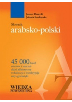 Słownik arabsko-polski - Jolanta Kozłowska - książka  wyd. 2010