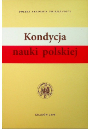 Kondycja nauki polskiej - książka  wyd. 2008