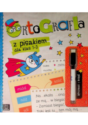 Ortografia z pisakiem - książka  wyd. 2020