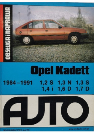 Opel Kadett 1984 1991 - książka wyd. 1996