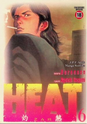 Heat Żar Tom 6 - Buronson - książka  wyd. 2001