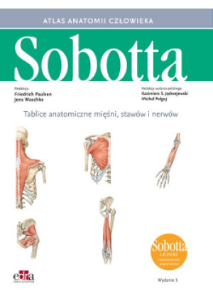 Tablice anatomiczne mięśni, stawów i nerwów. Łacińskie mianownictwo - F. Paulsen, J. Waschke - książka  wyd. 2020