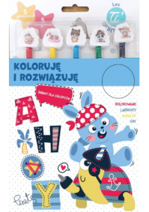 Koloruję i rozwiązuję - Ewelina Grzankowska - książka  wyd. 2021