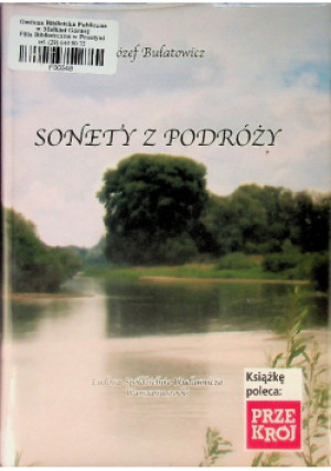 Sonety Z Podróży - Józef Bułatowicz - książka  wyd. 2004