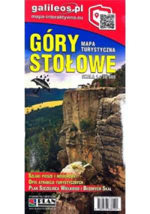 Mapa - Góry Stołowe - książka  wyd. 2024