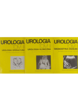 Urologia Tom I do III - Jerzy Zieliński - książka  wyd. 1993