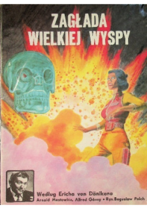 Zagłada wielkiej wyspy - Arnold Mostowicz - książka  wyd. 1987