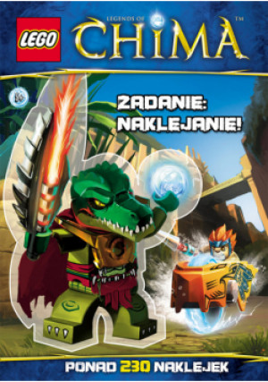 Lego Legends of Chima Zadanie naklejanie - książka  wyd. 2013