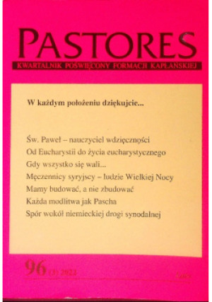 Pastores Nr 3 / 22 - książka  wyd. 2022