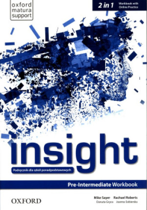 Insight Pre-Intermediate Workbook with Online Practice - książka  wyd. 2019