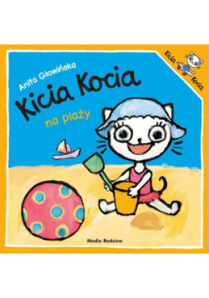 Kicia Kocia na plaży - Anita Głowińska - książka  wyd. 2022