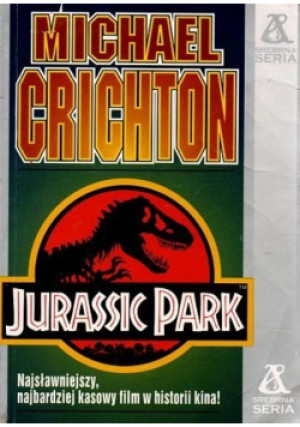 Jurassic Park - Michael Crichton - książka  wyd. 1993