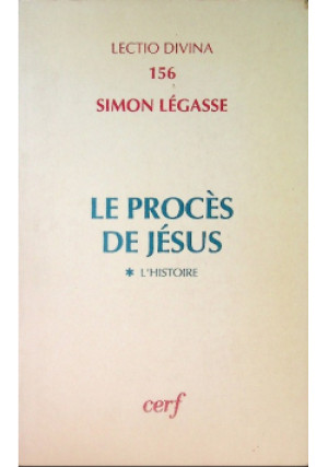 Le proces de Jesus - Simon Legasse - książka  wyd. 1984