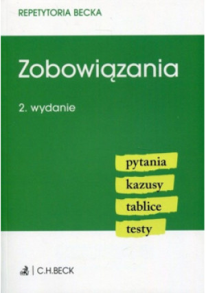 Zobowiązania - książka  wyd. 2017