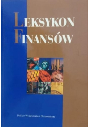 Leksykon finansów - Jan  Głuchowski - książka  wyd. 2001