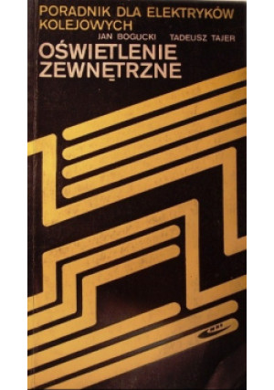Oświetlenie zewnętrzne - Jan Bogucki - książka  wyd. 1981