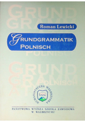 Grundgrammatik Polnisch - Roman Lewicki - książka  wyd. 2000