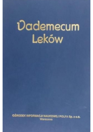 Vademecum Leków - książka  wyd. 1998