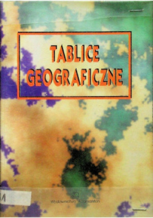 Tablice geograficzne - Praca Zbiorowa - książka  wyd. 1996