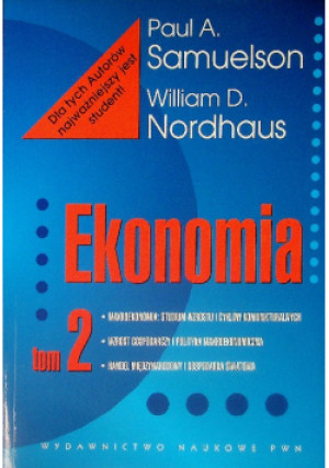 Ekonomia Tom 2 - William D. Nordhaus, Paul A. Samuelson - książka  wyd. 2004