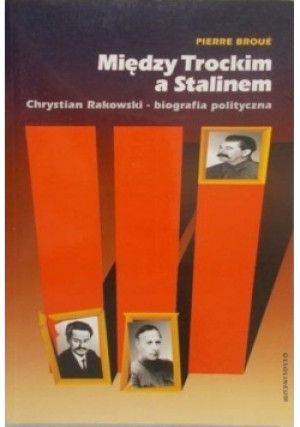 Między Trockim a Stalinem - Pierre Broue - książka historyczna wyd. 1999
