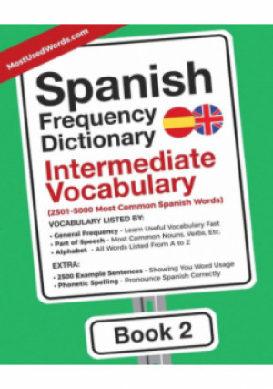 Spanish Frequency Dictionary - Intermediate Vocabulary - książka  wyd. 2018
