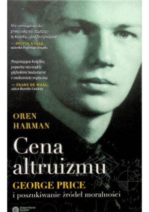 Cena altruizmu - Oren Harman - książka  wyd. 2017