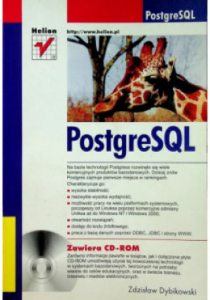 Postgre SQL - Zdzisław Dybikowski - książka  wyd. 2001