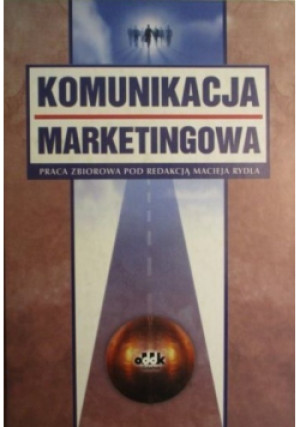 Komunikacja marketingowa - Maciej Rydel - książka  wyd. 2001