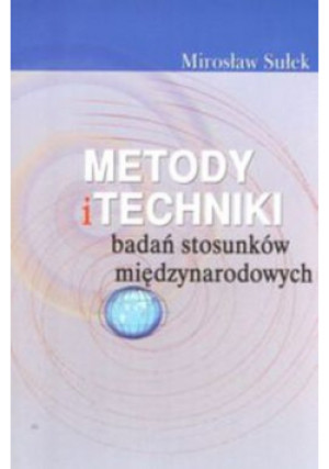 Metody I Techniki - Mirosław Sułek - książka  wyd. 2004