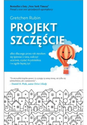Projekt szczęście - Gretchen Rubin - książka  wyd. 2020