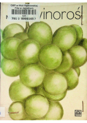 Winorośl - M. Kaszuba - książka  wyd. 1987