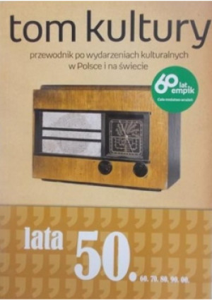 Tom kultury lata 50 - książka  wyd. 2008