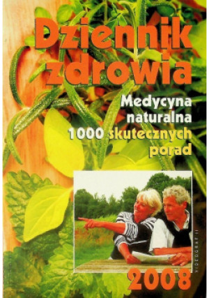 Dziennik zdrowia 2008 - książka  wyd. 2007