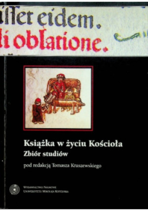 Książka w życiu Kościoła - Tomasz Kruszewski - książka  wyd. 2009