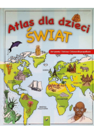 Atlas dla dzieci - książka