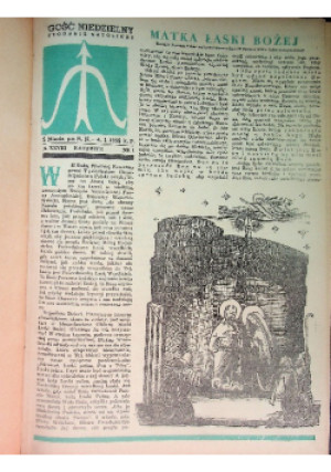 Gość Niedzielny Tygodnik Katolicki Nr 1 do 50 /  59 - książka  wyd. 1959