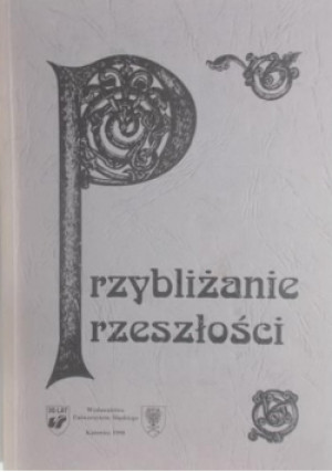 Przybliżanie przeszłości - książka  wyd. 1998