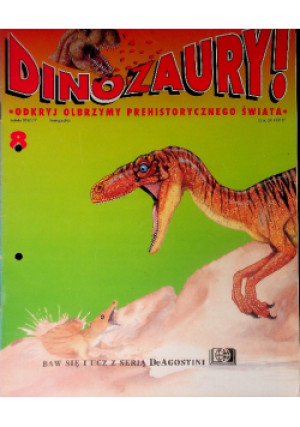 Dinozaury! Nr 8 / 94 - książka  wyd. 1994