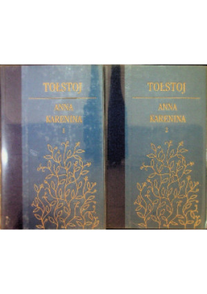 Tołstoj Tom I i II - Anna Karenina - książka wyd. 2001