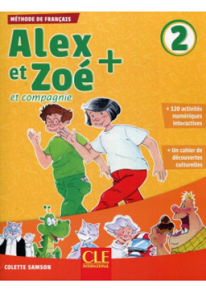 Alex et Zoe + 2 podręcznik + CD - Colette Samson - książka  wyd. 2019