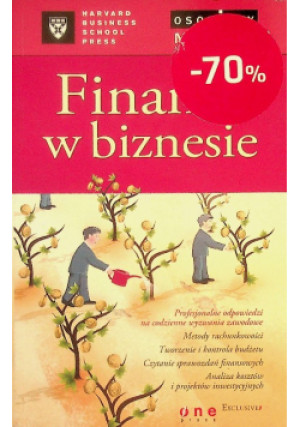 Finanse w biznesie - książka  wyd. 2008