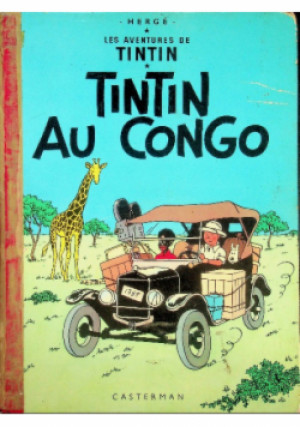 tintin au Congo - Herge - książka  wyd. 2013