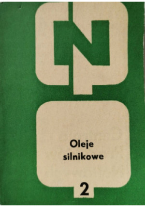 Oleje silnikowe Tom 2 - Henryk Maczel - książka  wyd. 1976