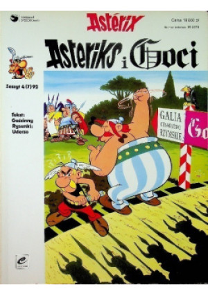 Asteriks i Goci - Reene Gościnny - książka  wyd. 1992