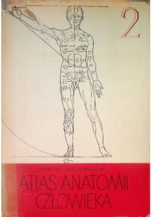 Atlas anatomii człowieka 2 - Ferenc Kiss - książka  wyd. 1975