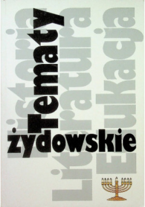 Tematy żydowskie - Elżbieta Traba - książka  wyd. 1999