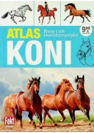 Atlas koni - książka  wyd. 2018